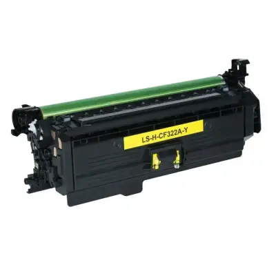 Hp 650A-CE272A Sarı Muadil Toner - 3