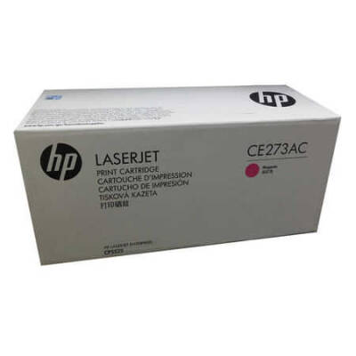 Hp 650A-CE273AC Kırmızı Orjinal Toner - 1