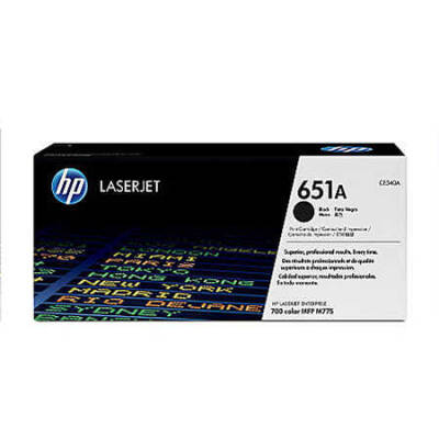 Hp 651A-CE340A Siyah Orjinal Toner - 1