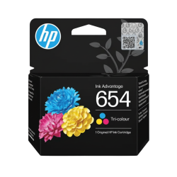 HP 654 7FP38UE Üç Renkli Orijinal Kartuş - Hp