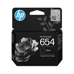 HP 654 7FP39UE Siyah Orijinal Kartuş - Hp