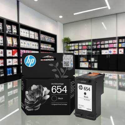 HP 654 7FP39UE Siyah Orijinal Kartuş - 3