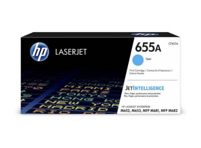 Hp 655A-CF451A Mavi Orjinal Toner - 1