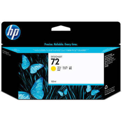 Hp 72-C9373A Orjinal Sarı Kartuş Yüksek Kapasite - 1