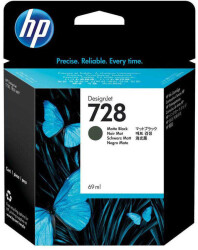 Hp 728-F9J64A Mat Siyah Orjinal Kartuş - 1