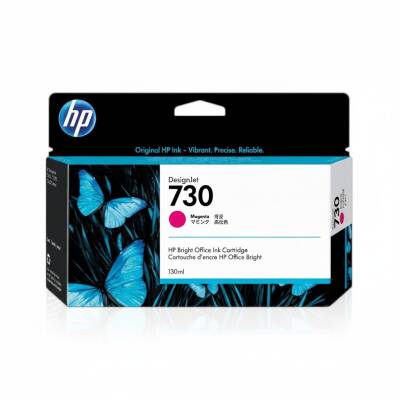 HP 730 P2V63A Kırmızı Orijinal Kartuş 130 ml - 1