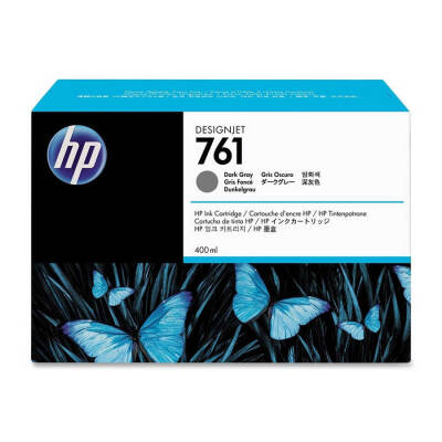 Hp 761-CM996A Koyu Gri Orjinal Kartuş - 1