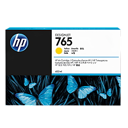 HP 765 F9J50A Sarı Orijinal Kartuş - Hp