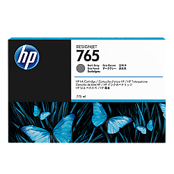 HP 765 F9J54A Koyu Gri Orijinal Kartuş - Hp