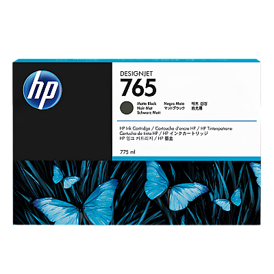 HP 765 F9J55A Mat Siyah Orijinal Kartuş - 1