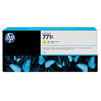 HP 771C B6Y10A Sarı Orijinal Kartuş - 1
