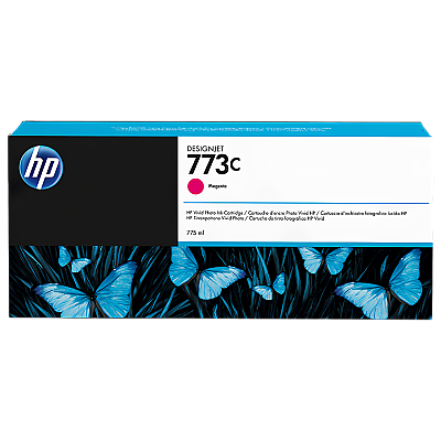 HP 773C C1Q39A Kırmızı Orijinal Kartuş - 1