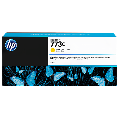 HP 773C C1Q40A Sarı Orijinal Kartuş - 1