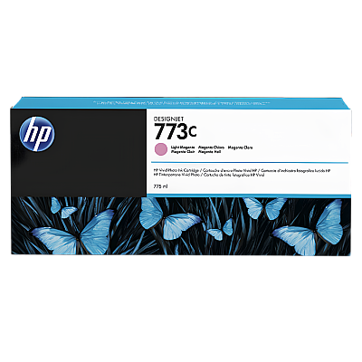 HP 773C C1Q41A Açık Kırmızı Orijinal Kartuş - 1