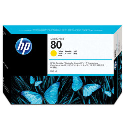 Hp 80-C4848A Sarı Orjinal Kartuş Yüksek Kapasiteli - 1