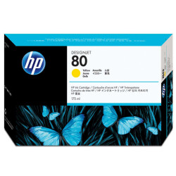 Hp 80-C4873A Sarı Orjinal Kartuş - 1