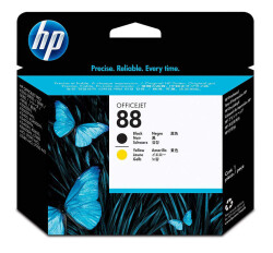 Hp 88-C9381A Orjinal Siyah Ve Sarı Baskı Kafası - 1