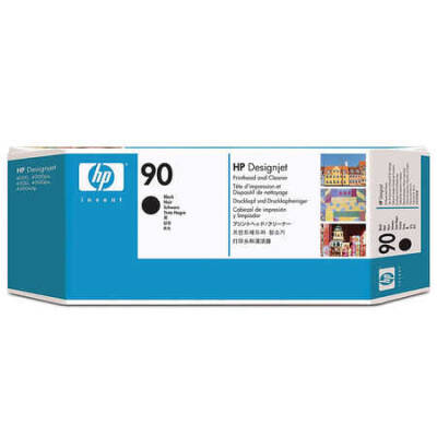 Hp 90-C5054A Orjinal Siyah Baskı Kafası ve Kafa Temizleyici - 1