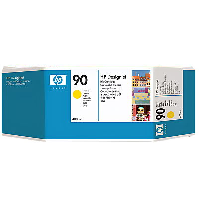 HP 90 C5065A Sarı Yüksek Kapasiteli Orijinal Kartuş - 1