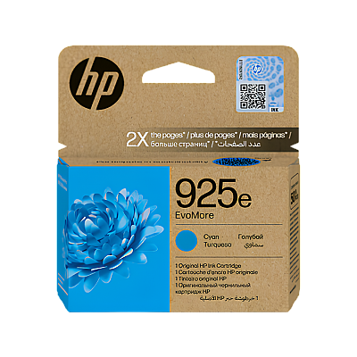 HP 925E 4K0W0PE Mavi Orijinal Kartuş - 1