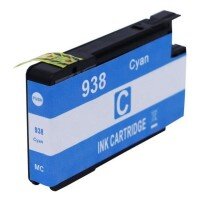 HP 938 4S6X5PE Mavi Muadil Mürekkep Kartuşu - Tecprint