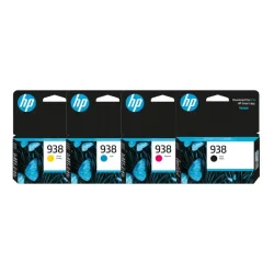 HP 938 Orijinal 4 Renk Mürekkep Kartuş Seti - 1