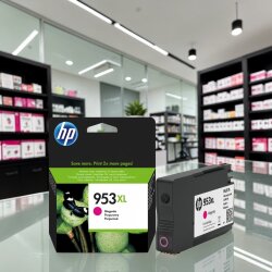 HP 953XL Yüksek Kapasiteli Kırmızı Orijinal Mürekkep Kartuşu F6U17AE - 3