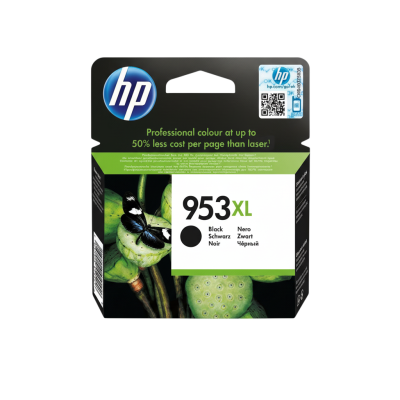 HP 953XL Yüksek Kapasiteli Siyah Orjinal Mürekkep Kartuşu L0S70AE - 1
