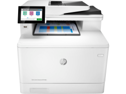 HP Color LaserJet Enterprise MFP M480f + Tarayıcı + Fotokopi + Network + Çok İşlevli Renkli Lazer Yazıcı (3QA55A) - 1