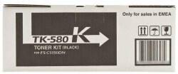 Kyocera TK-580/1T02KT0NL0 Siyah Orjinal Toner - 1