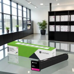 Lexmark 77L5HM0 Kırmızı Orijinal Toner - 3