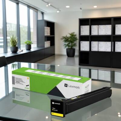 Lexmark 77L5HY0 Sarı Orijinal Toner - 3