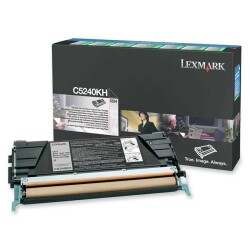 Lexmark C524-C5240KH Siyah Orjinal Toner Yüksek Kapasiteli - 1