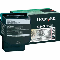 Lexmark C540-C540H1KG Siyah Orjinal Toner Yüksek Kapasiteli - 1
