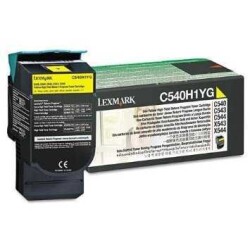 Lexmark C540-C540H1YG Sarı Orjinal Toner Yüksek Kapasiteli - 1