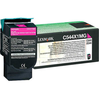 Lexmark C544-C544X1MG Kırmızı Orjinal Toner Extra Yüksek Kapasiteli - 1