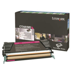 Lexmark C734-C734A1MG Kırmızı Orjinal Toner - 1