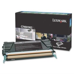 Lexmark C746-C746H1KG Siyah Orjinal Toner - 1