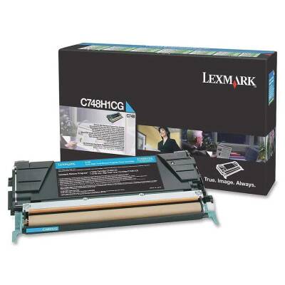 Lexmark C748-C748H1CG Mavi Orjinal Toner Yüksek Kapasiteli - 1