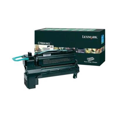 Lexmark C792-C792A1KG Siyah Orjinal Toner - 1