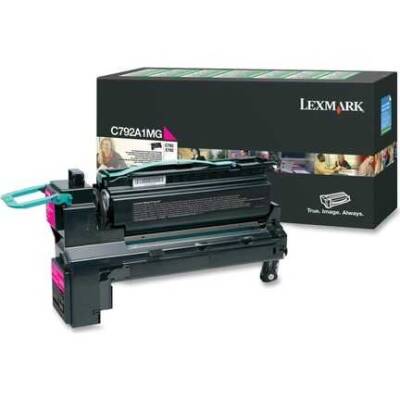 Lexmark C792-C792A1MG Kırmızı Orjinal Toner - 1