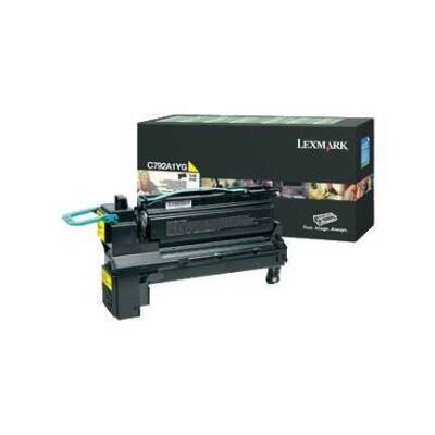 Lexmark C792-C792A1YG Sarı Orjinal Toner - 1