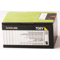 Lexmark CS310-70C80Y0 Sarı Orjinal Toner - 1