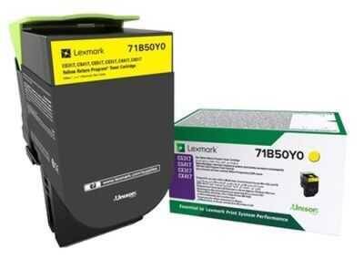 Lexmark CS317-71B50Y0 Sarı Orjinal Toner - 1