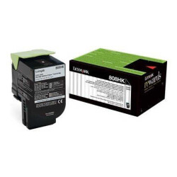 Lexmark CX410-80C8HK0 Siyah Orjinal Toner - 1