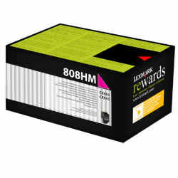 Lexmark CX410-80C8HM0 Kırmızı Orjinal Toner - 1