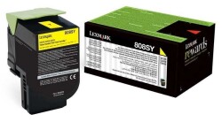 Lexmark CX410-80C8SY0 Sarı Orjinal Toner Yüksek Kapasiteli - 1