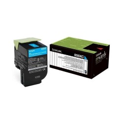 Lexmark CX510-80C8XC0 Mavi Orjinal Toner Extra Yüksek Kapasiteli - 1