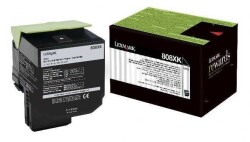 Lexmark CX510-80C8XK0 Siyah Orjinal Toner Extra Yüksek Kapasiteli - 1