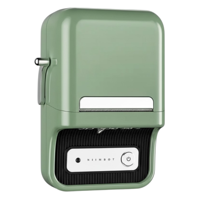 Niimbot B21 PRO Yeşil Termal Etiket Yazıcı 300 DPI - 1